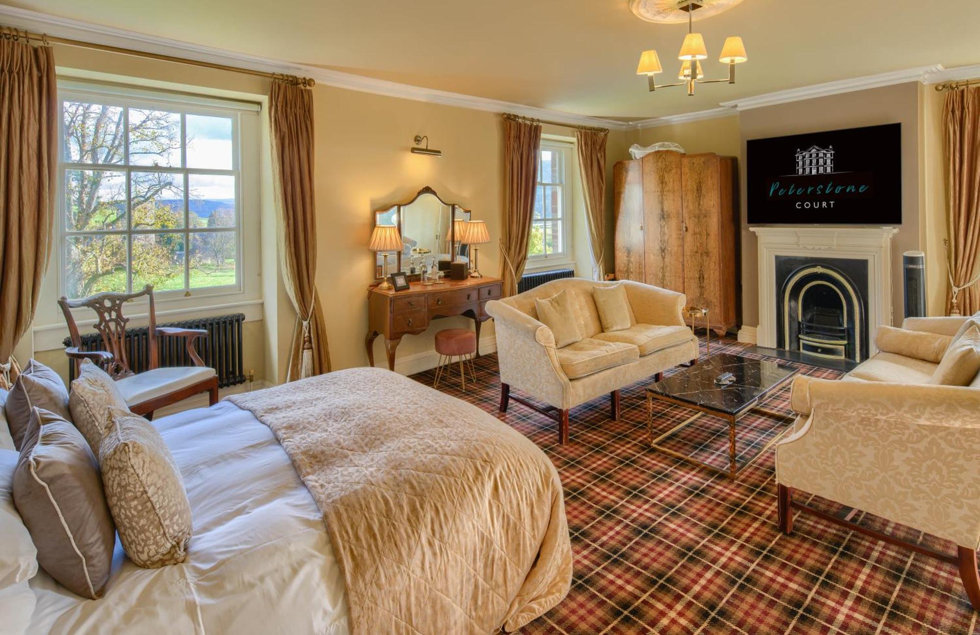 Peterstone Court Country House Restaurant & Spa Brecon Kültér fotó
