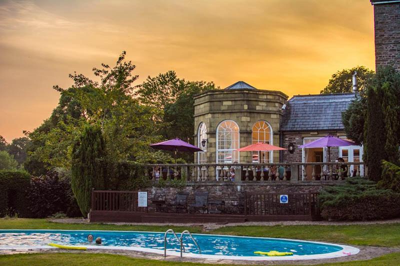Peterstone Court Country House Restaurant & Spa Brecon Kültér fotó