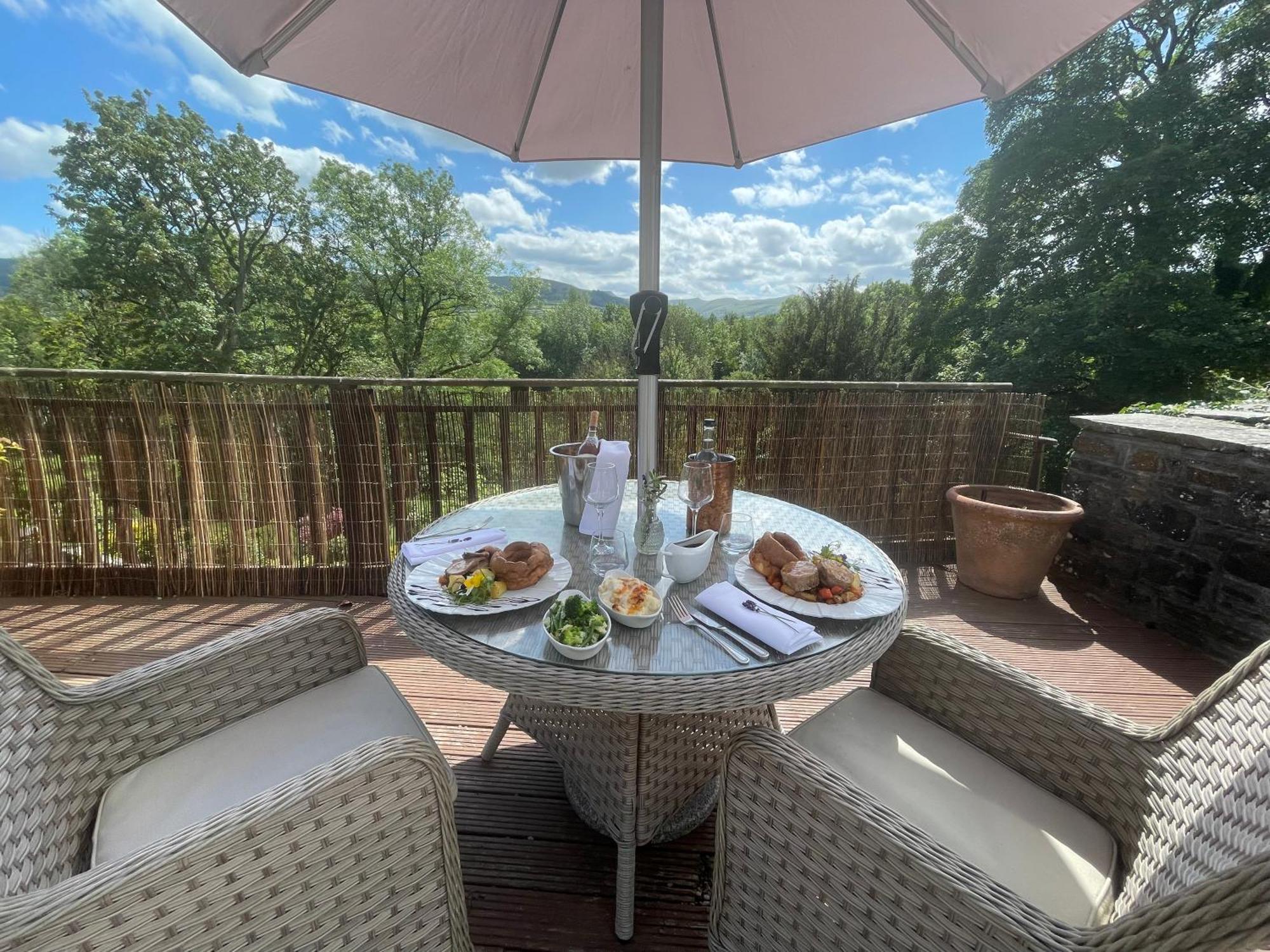 Peterstone Court Country House Restaurant & Spa Brecon Kültér fotó
