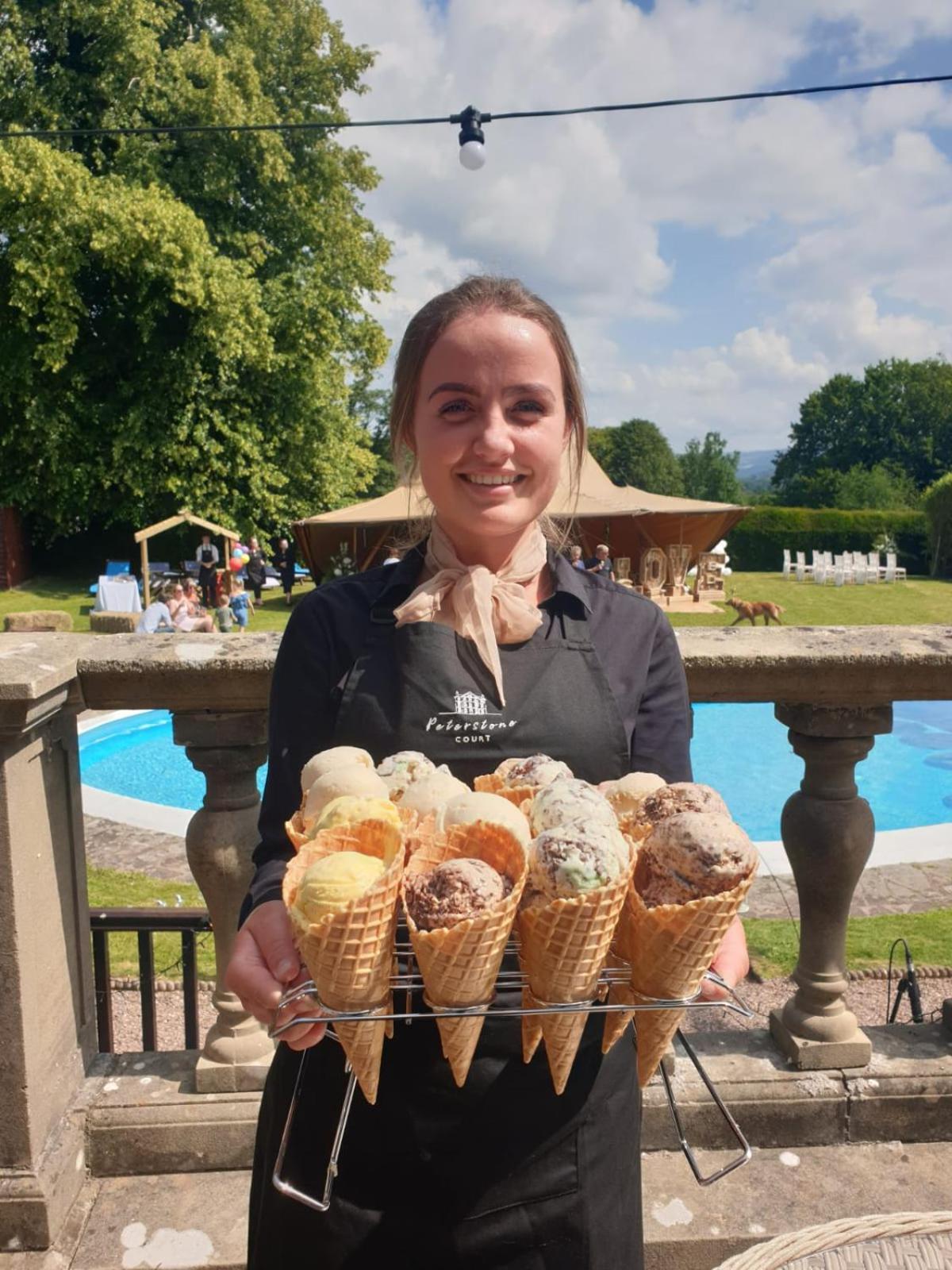 Peterstone Court Country House Restaurant & Spa Brecon Kültér fotó